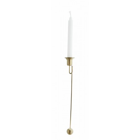 Christmas tree candle holder w/ ball